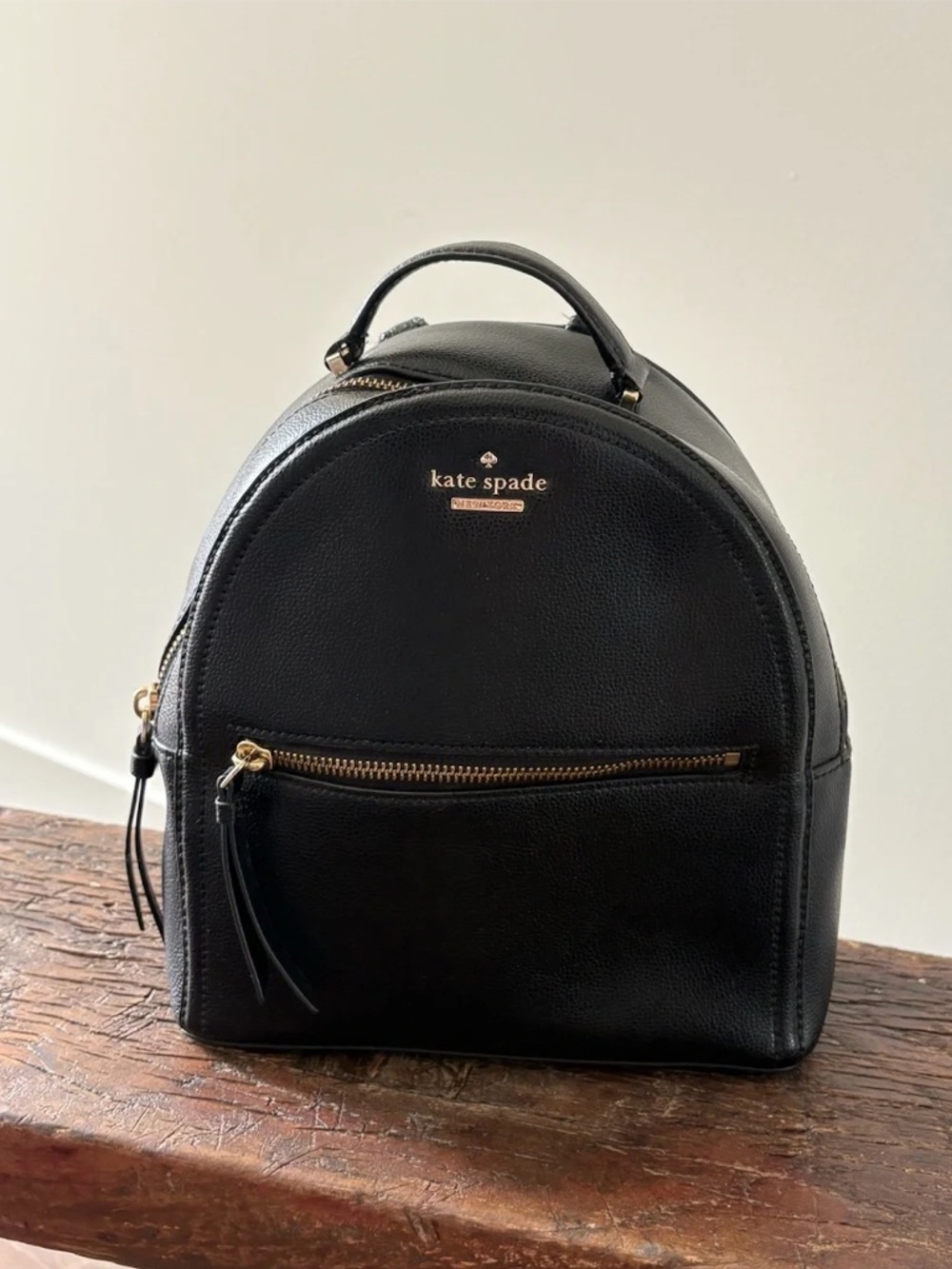 Kate Spade small leather backpack